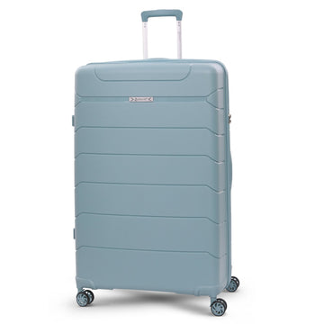 Aerolite XL 32in (144L) Lightweight Polypropylene Hard Shell Suitcase, Extra Large Check-In Luggage with 4 Spinner Wheels, TSA Lock, Waterproof Pocket - Sage